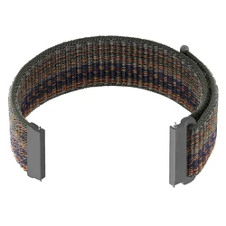 Breathable Nylon Sport Strap Bracelet, Adjustable Band - 1Pcs 22mm Universal (2 - Colorful)