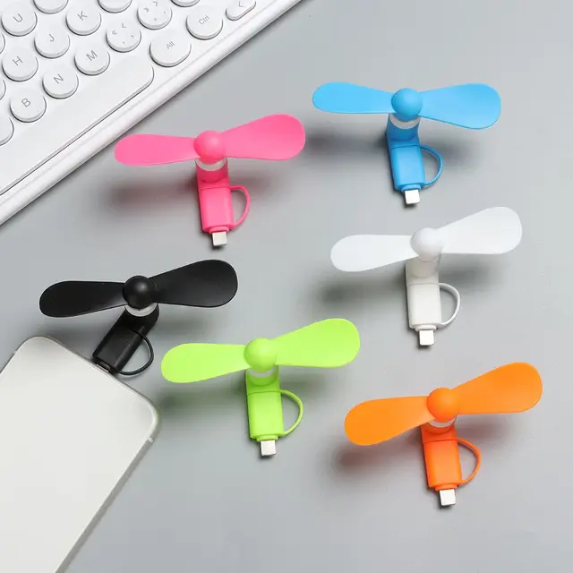 Usb Phone Fan Mini Cellphone Fan For USB-C (Type-C) Phones U2013