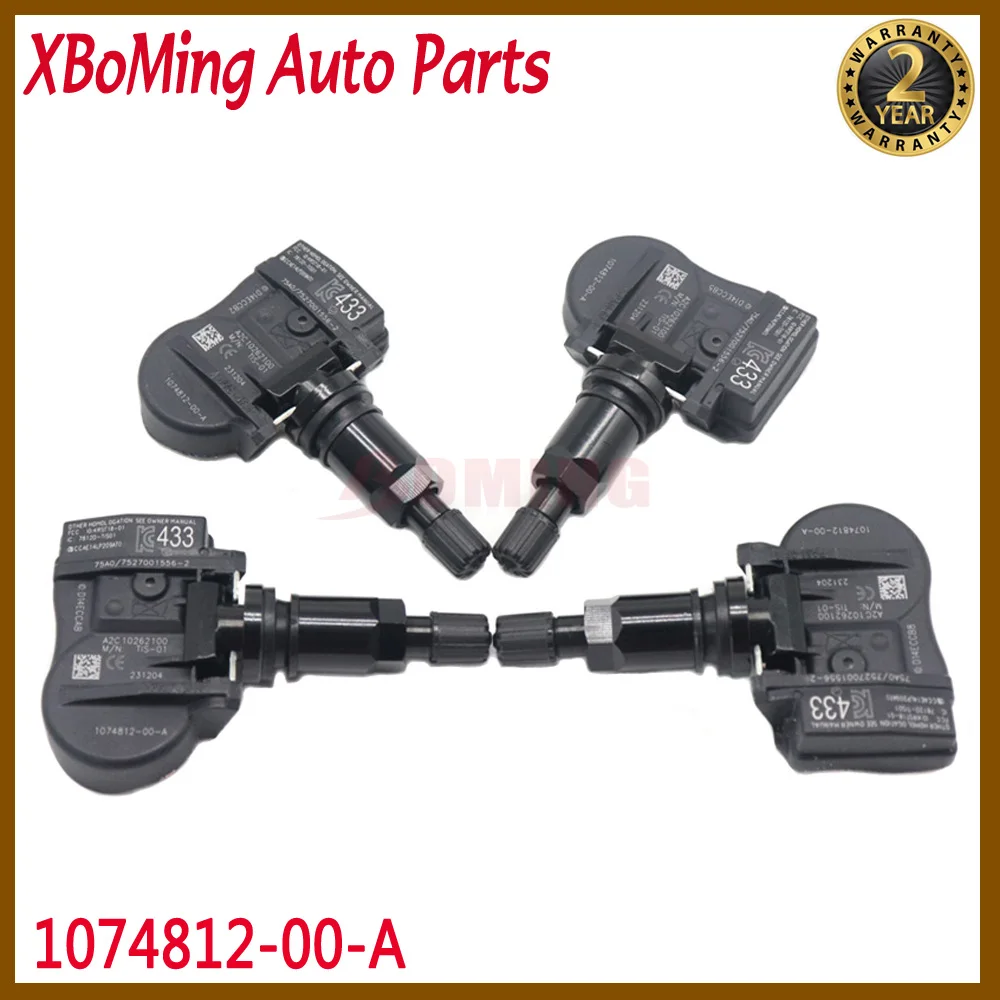 

Автомобильный TPMS датчик давления в шинах 1074812-00-A для Tesla Model 3 Model S Model X 433 МГц 107481200A 1074812-00-B 107481200B
