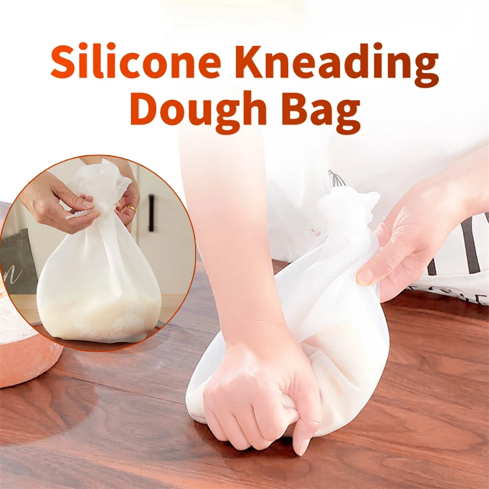 Silicone Multifunctional Kneading Bag 1pc for Restaurant Easy Dough Mixing Storage and Cooking Suitable for Bread