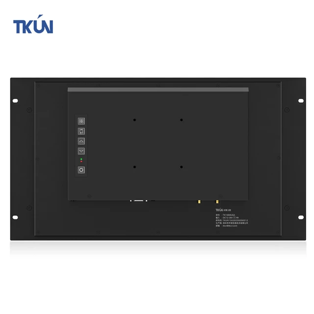 야외 1000 nits 랙 장착 LCD/LED 모니터