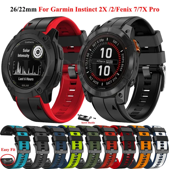 Bracelet Montre Garmin 26mm Bracelet Nylon QuickFit 26mm Pour