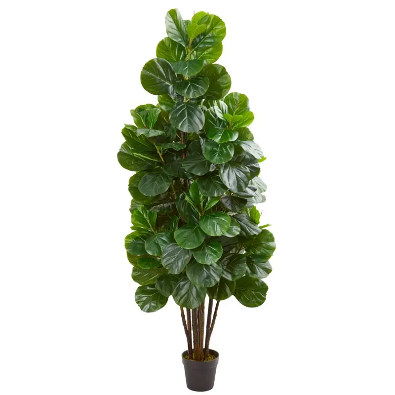 

Fiddle Leaf Fig Artificial Tree, Green
