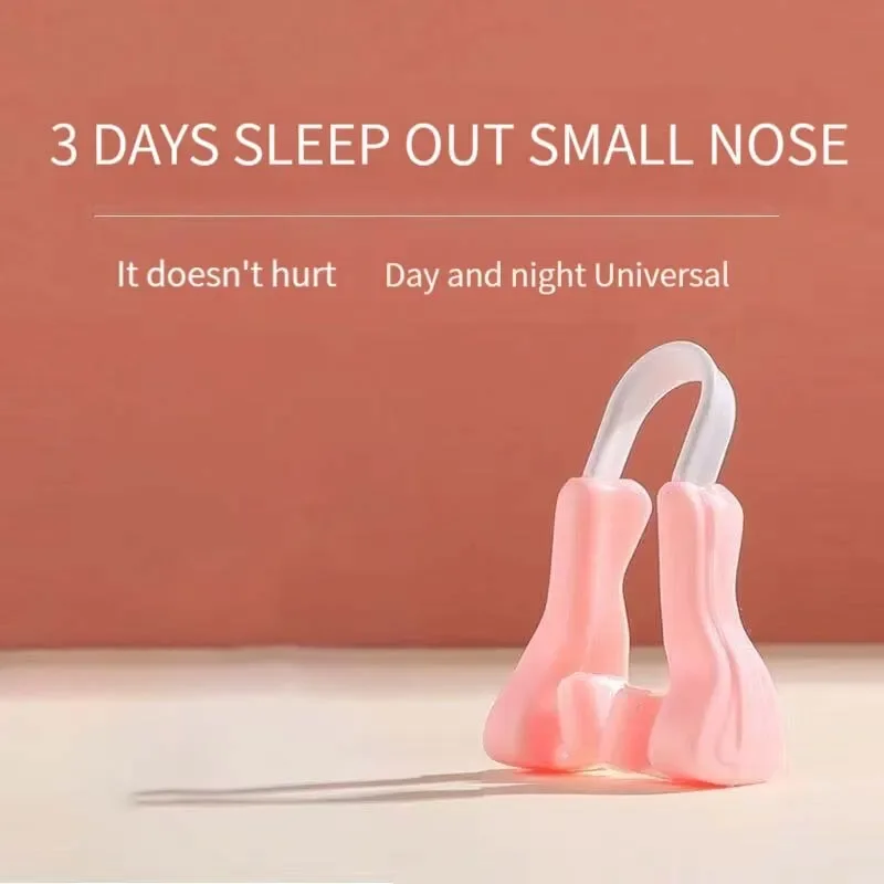 Nose Bridge Heightening Corrector Beauty Nose Clip Straight Device Warped Device Night Use Silicone Beauty Clip beauty supplies makeup tools