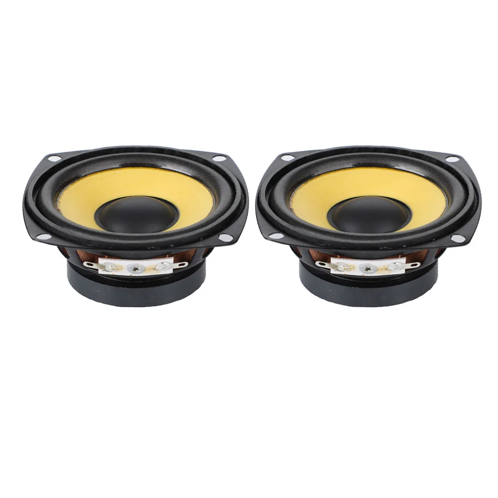 2Pcs 3 Inch Full Range Speaker 4 Ohm 10 W Multimedia Loudspeaker DIY Amplifier Bluetooth Speaker Home Sound Theater