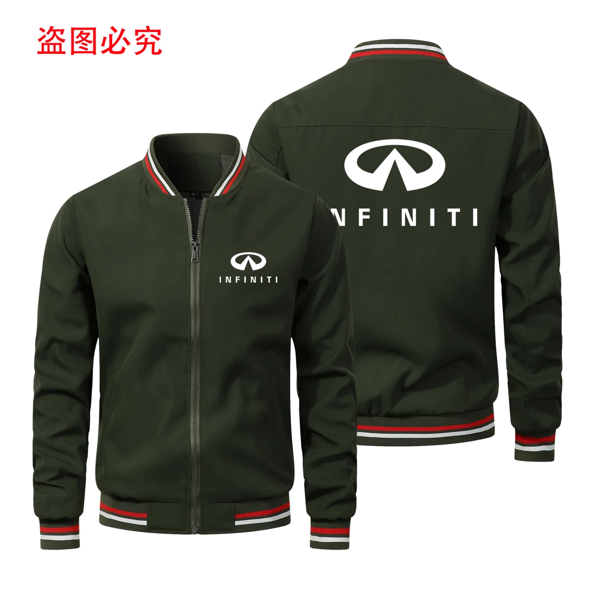 New Car Printed Jacket Fashion Racing Men's Jacket Motorcycle Riding Outdoor Sports Bicycle Men's Clothing