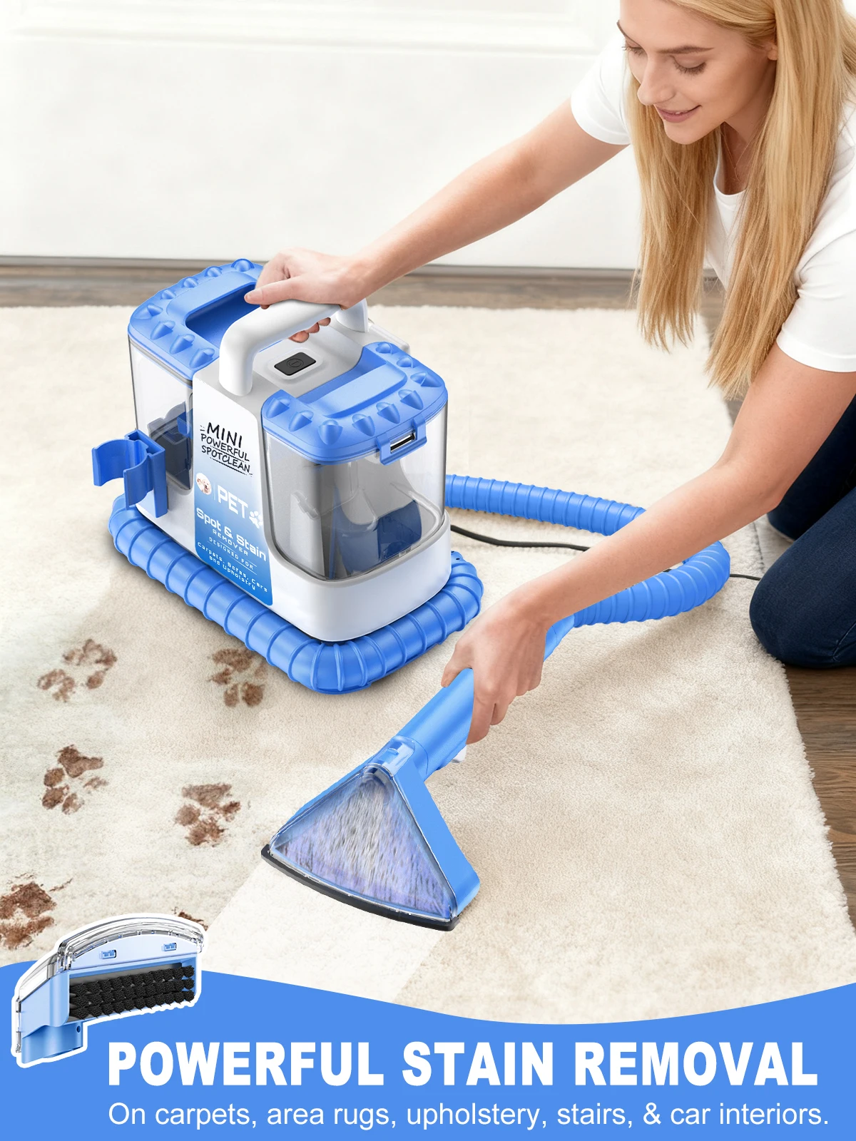 32KPa Carpet & Upholstery Cleaner Machine 2
