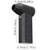130000RPM Brushless Turbo Jet Fan Compressed Air Duster Adjustable Wind Speed Turbo Violent Blower with Light Rechargeable 6