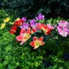 Solar LED Orchid Lights landscape Lamp Outdoor Waterproof Lawn Lamp for Villa Aisle Corridor Garden Holiday Christmas Decoration 2