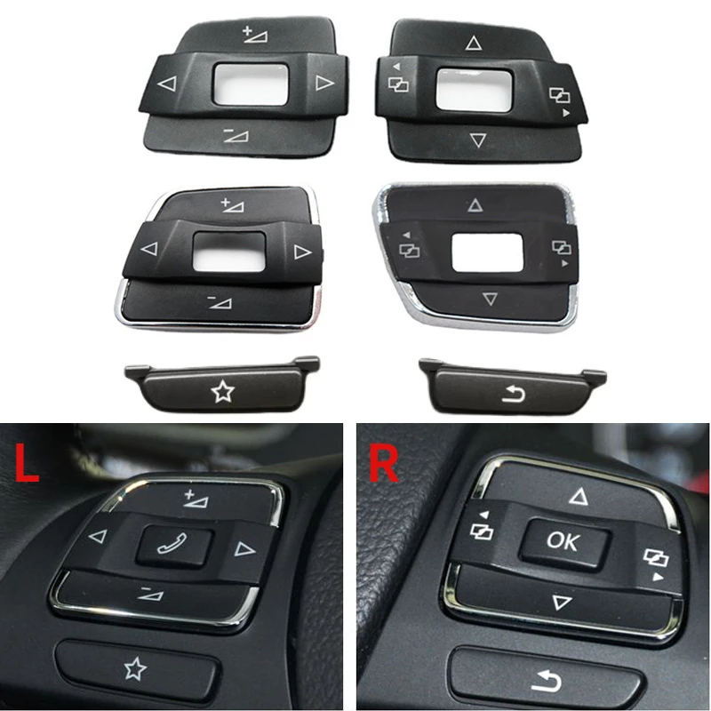 CarSteeringWheelVolumeAdjustmentSwitchButtonCapLidForVW