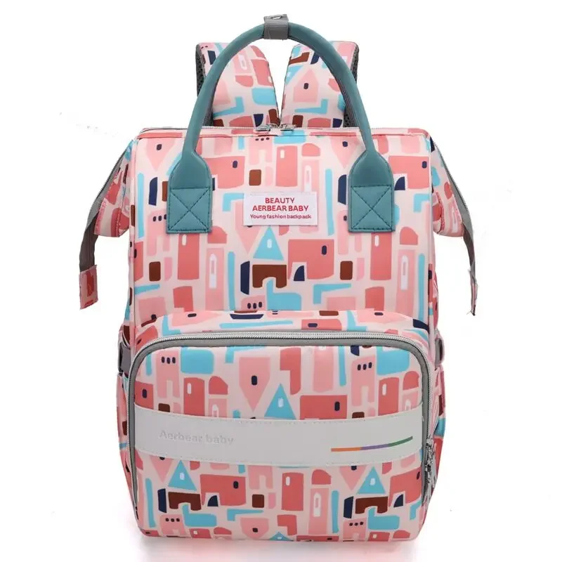 

Women Backpacks Kids Stroller Bags Large Capacity Mommy Outdoor Travel Diaper Bags Casual Mom Baby Care Backpacks