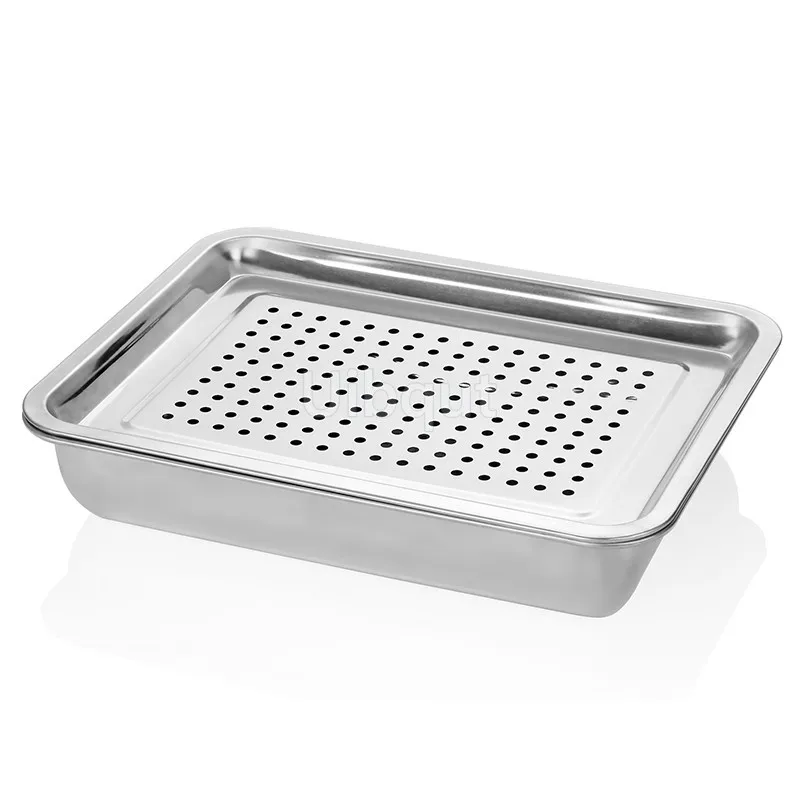 Description Picture 2 of itemStainless Steel Tea Tray Drainage water Storage Kung Fu Tray Drawer Tea Room Board Table Chinese tea tray ceremony tools