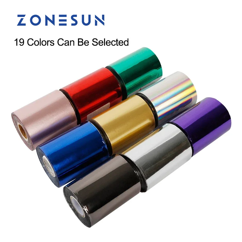 

Фольга для горячего тиснения ZONESUN, 10 х120 м, в рулонах, анодированная позолоченная бумага для кожаного кошелька, матовая Золотая Серебряная фольга
