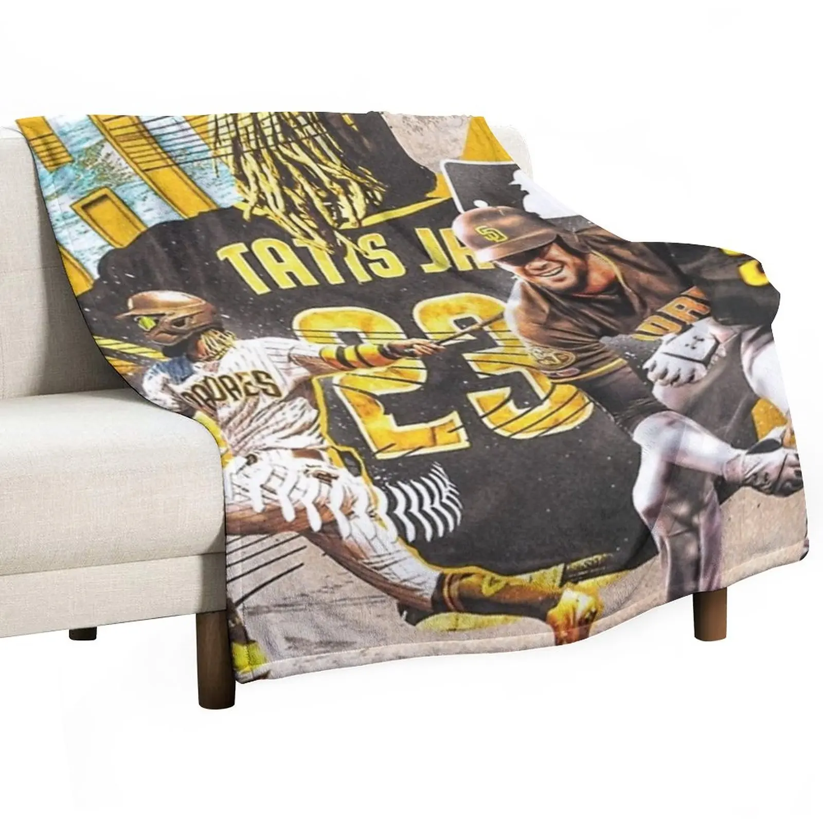 

Fernando Tatis Throw Blanket Decorative Sofa cosplay anime Blankets