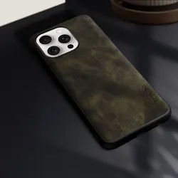 Luxurious PU Leather Fashion Case - Premium Durable Cover for 16e (Green)
