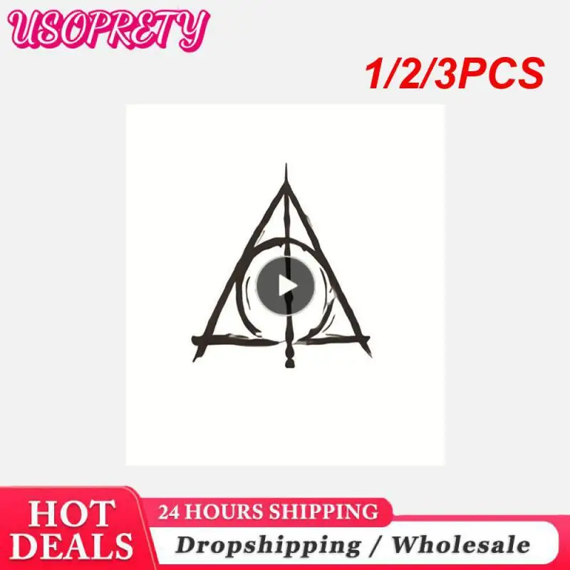 

1/2/3PCS Death Eaters Dark Mark Make Up Tattoos Stickers Cosplay Accessories and Dancing Party Dance Arm Art Temporary Tatoo