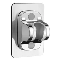 ที่ยึดฝักบัวอเนกประสงค์ 1 ชิ้น กาวเหนียวแน่น กันน้ำ ปรับระดับได้ ฐานรองรับฝักบัวห้องน้ำ 1