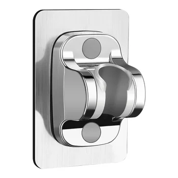 ที่ยึดฝักบัวอเนกประสงค์ 1 ชิ้น กาวเหนียวแน่น กันน้ำ ปรับระดับได้ ฐานรองรับฝักบัวห้องน้ำ 1