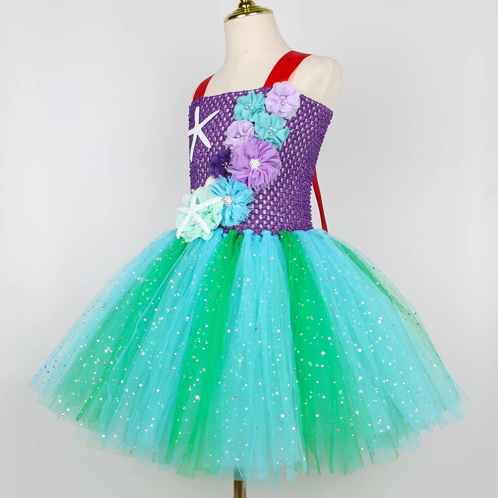 Robe Tutu Sirène Pailletée Fille – photo 5