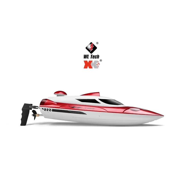 Weili Wl918 Cross Border High Speed Remote Control Ship Wireless Fast Boat Colorful Night Navigation Light Electric Toy Rc Model 3