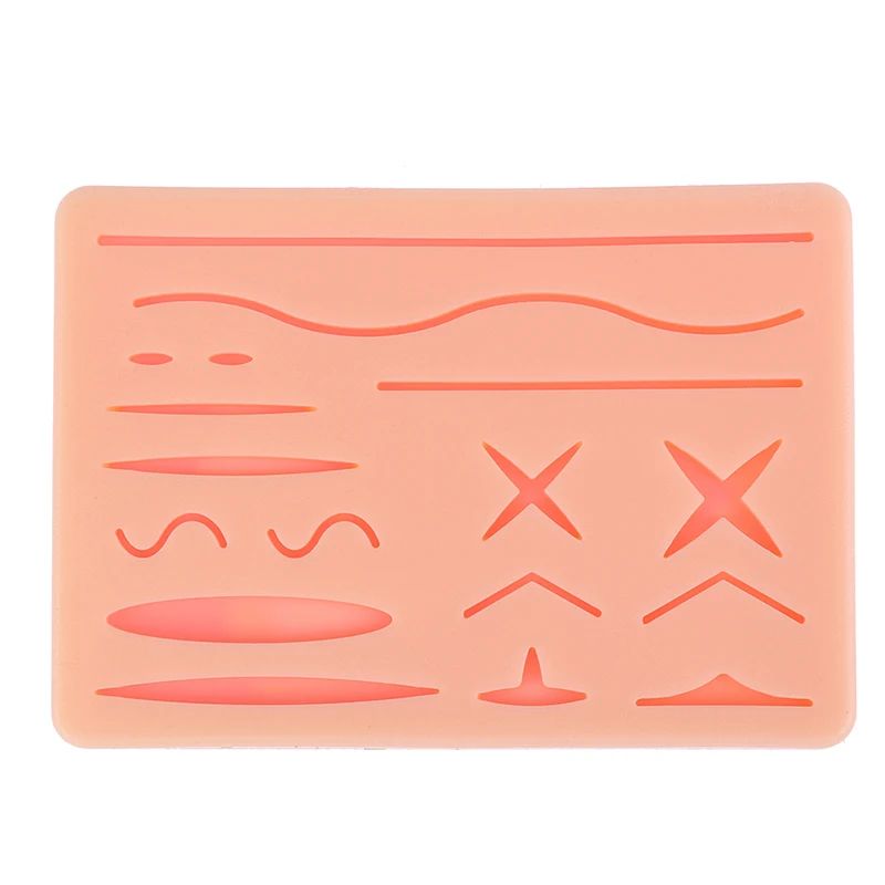 Silicone Medical Practice Traumatic Simulation Wounds Training Teaching