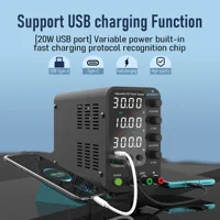 Best Jesverty DC Lab Power Supply 30~120V Bench Power Supply Encoder Regulate Voltage and Current Dual Input Voltage 220V/110V - Image 3