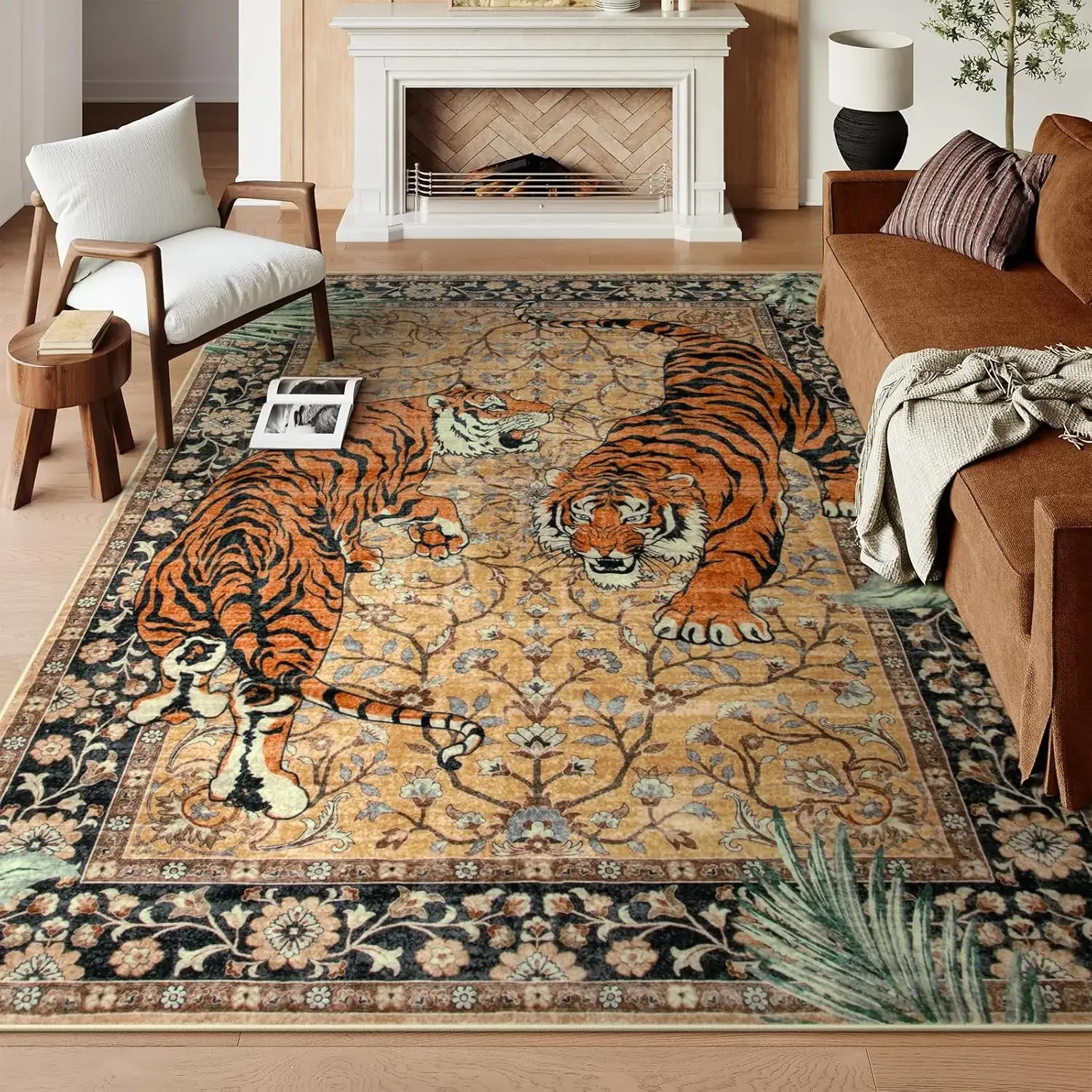 Tiger Pattern Rug 4