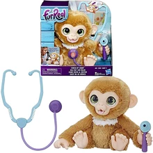 

Original Gifts FurReal Check-up Zandi Monkey Electronic Plush Toys Pets Musical Children Toys Kawaii Plush Animals Stuffed Pet