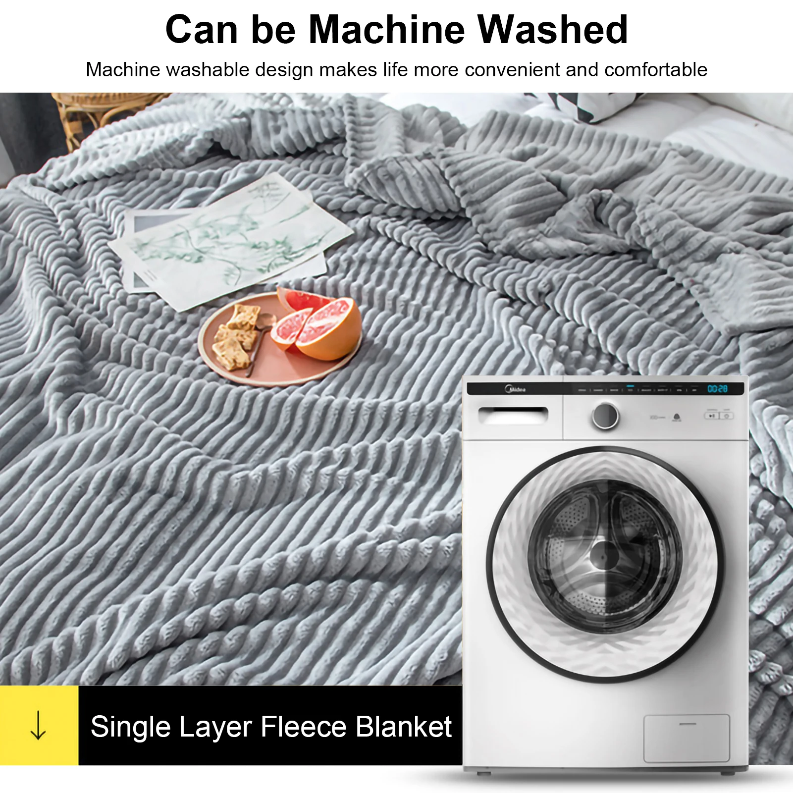 Fleece Blanket How Do You Wash A Heavy Blanket Laundry How To