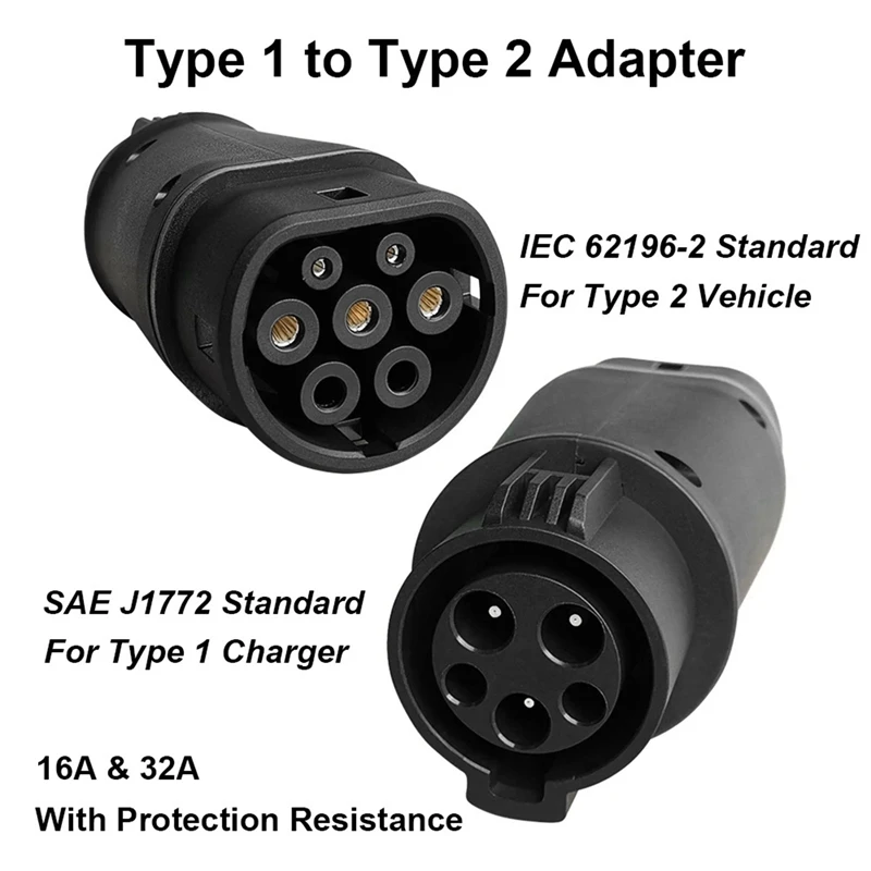  ڵ EV  Ŀ,  IEC 62196 , 2X EVSE J1772 , Ÿ 1-Ÿ 2 