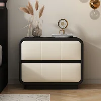 Armoire de chevet pour chambre d'enfant, Table de rangement autoportante en bois, petit organisateur latéral pour chambre à coucher, balcon 2