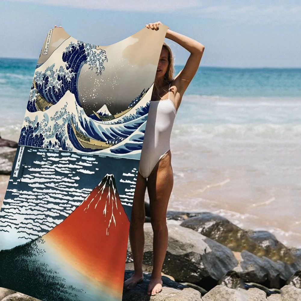 Great Wave Beach Towel 6