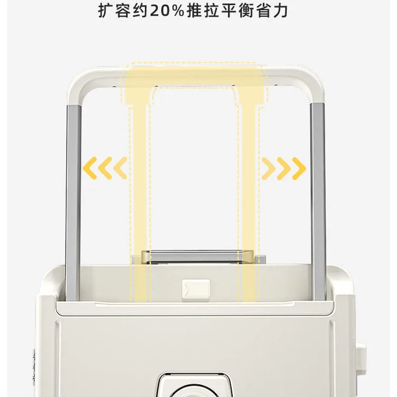 Wide drawbar luggage Female multi-function universal wheel Strong and durable 20 \