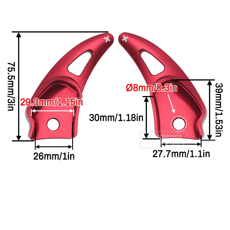 닷지 챌린저 자동차 SRT 알루미늄 합금 스티어링 휠 시프트 패들 지프 시프터 익스텐션 자동차 스타일링 내부 액세서리