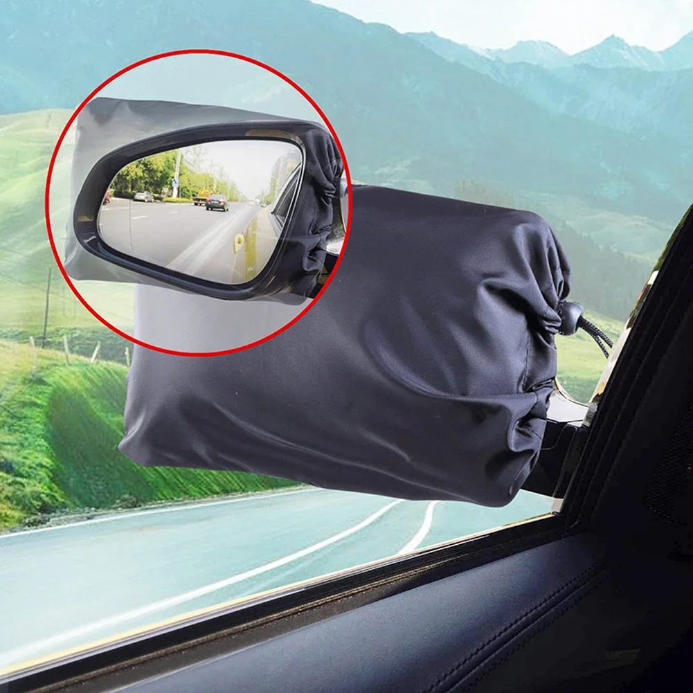Rearview Mirror Protector Auto Mirror Accessories 2Pcs/Pair for Car Truck