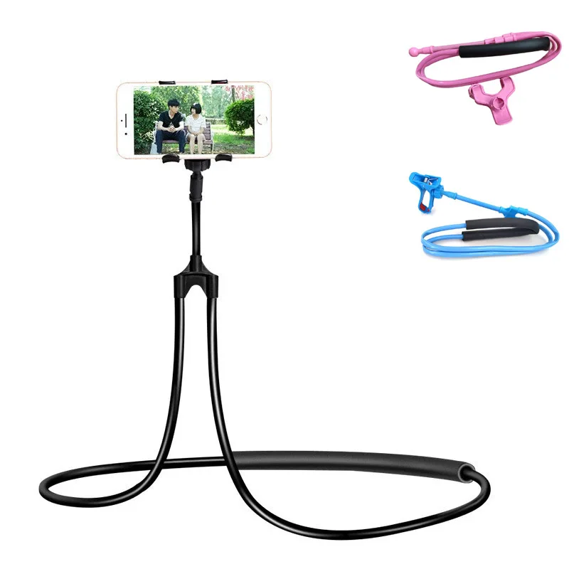 Mobile Phone Holder Hanging Neck Lazy Cellphone Mount Accessories