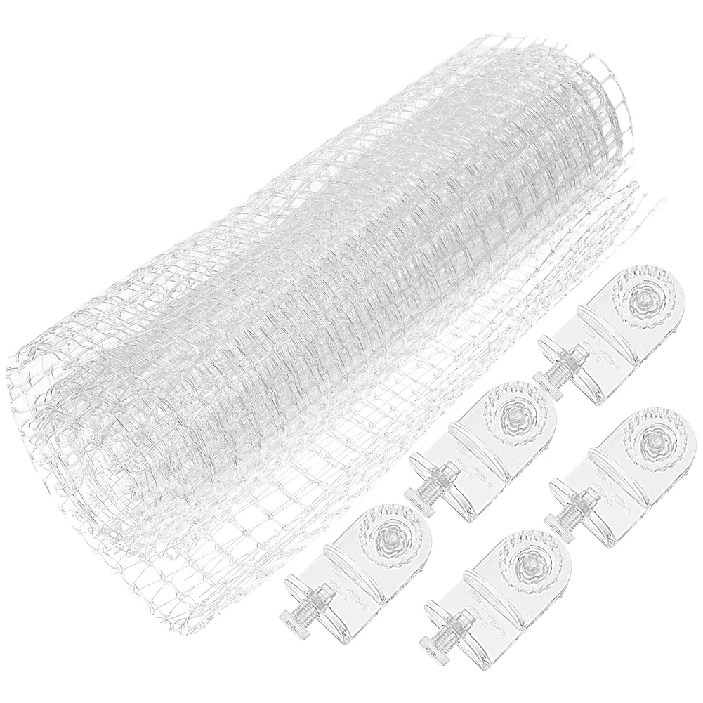 Adjustable anti-jumping net cuttable fish tank anti escape net cover marine accessories for fish tank aquarium accessories