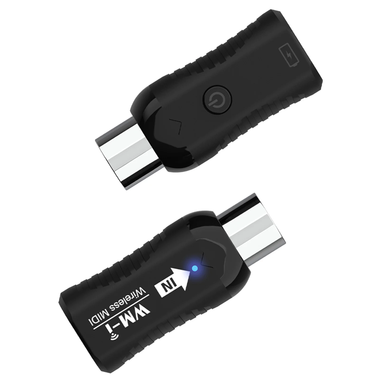 2.4GHz Wireless MIDI Adapter-Ultra-Low Latency Audio Transmitter with Silent Operation for Instruments & Keyboards