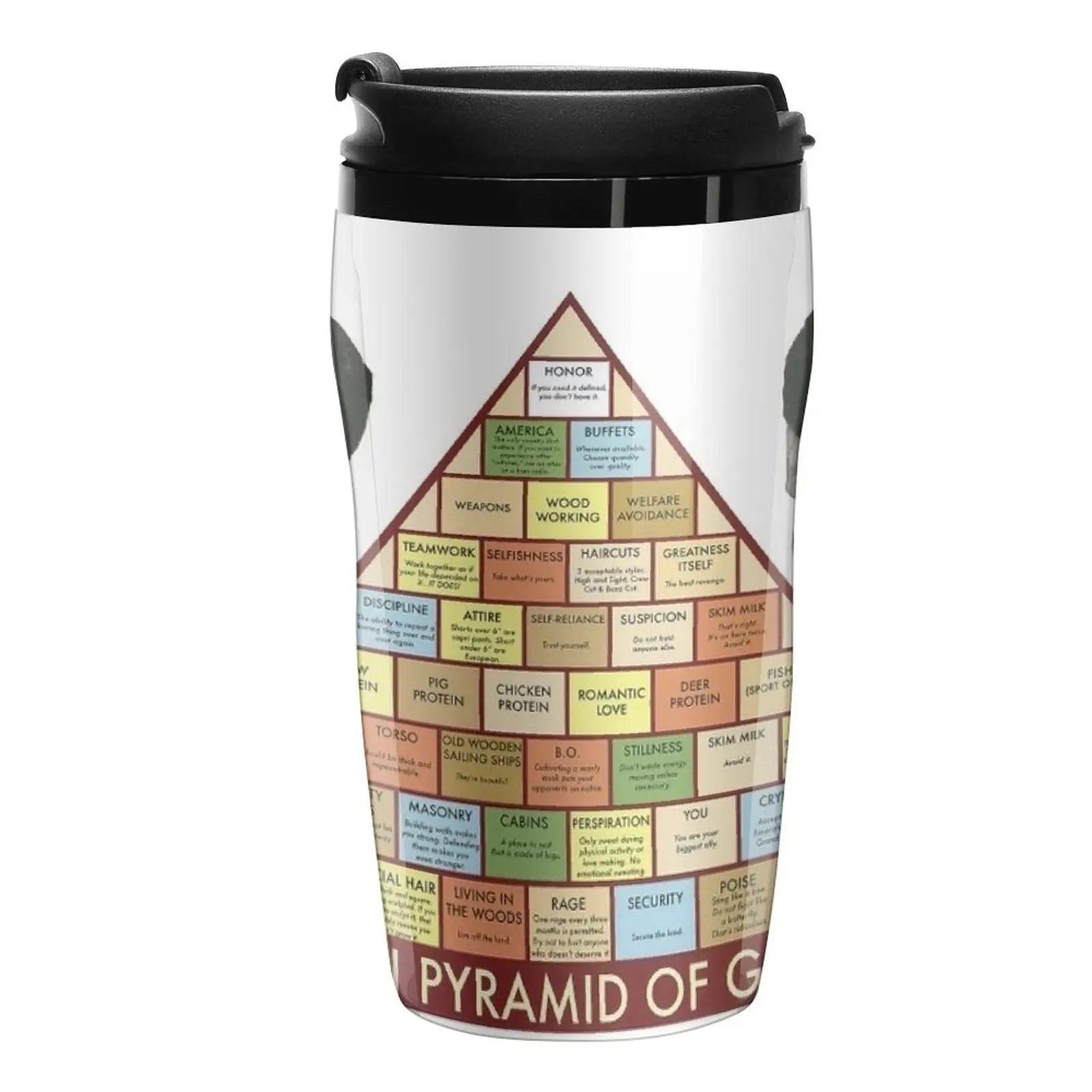 

New Pyramid of greatness Travel Coffee Mug Mug For Coffee Elegant Coffee