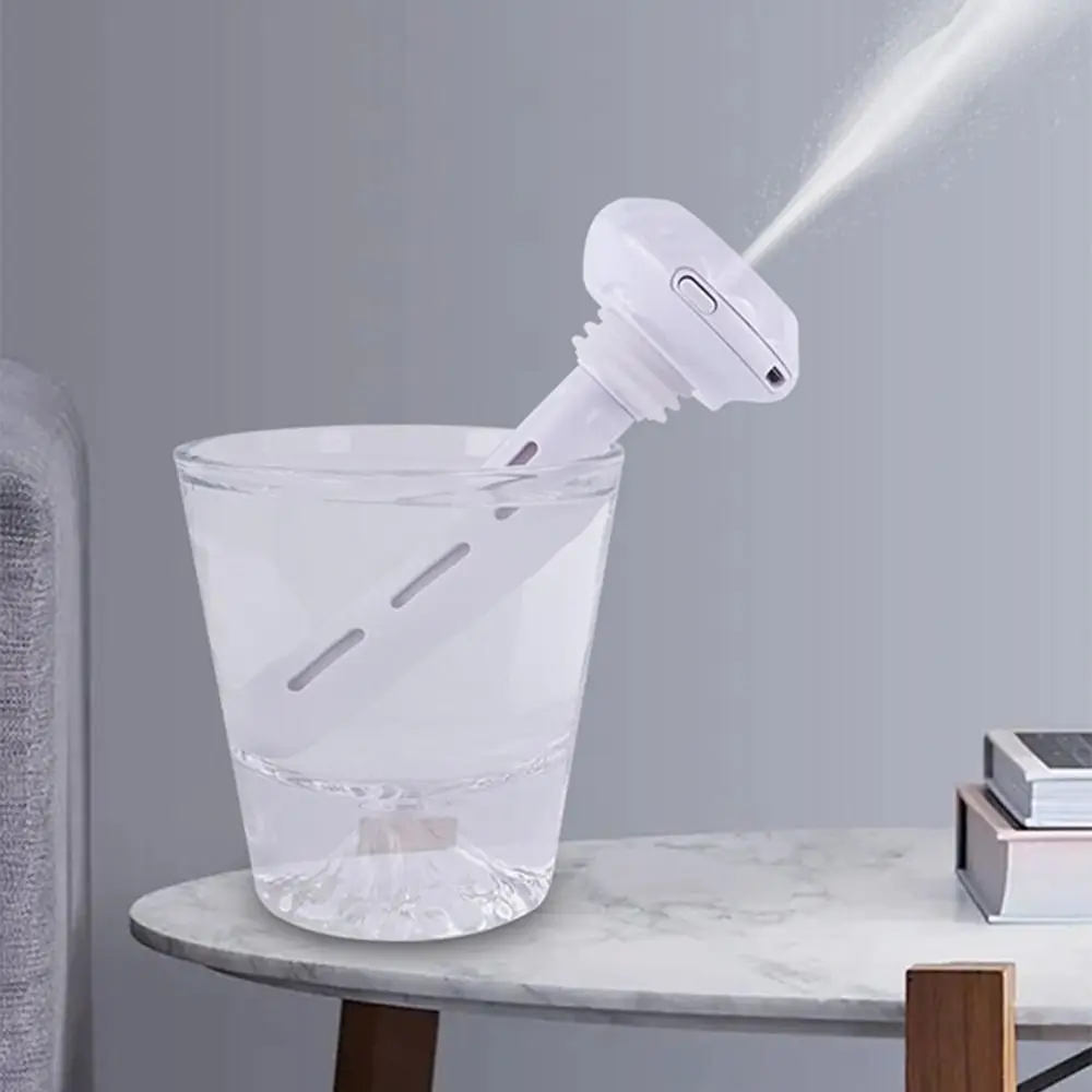 USB Mini Ultrasonic Air Humidifier LED Lamp USB Essential Oil Diffuser Car Purifier Aroma Anion Mist Maker With Romantic Light