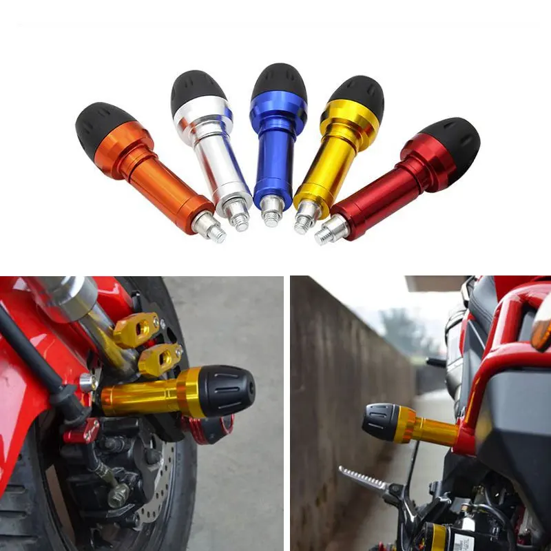 

Motorcycle Exhaust Pipe Bar Anti Falling Protection Frame Sliders, CNC Aluminum Anti Crash Frame Sliders Falling Protector Bar