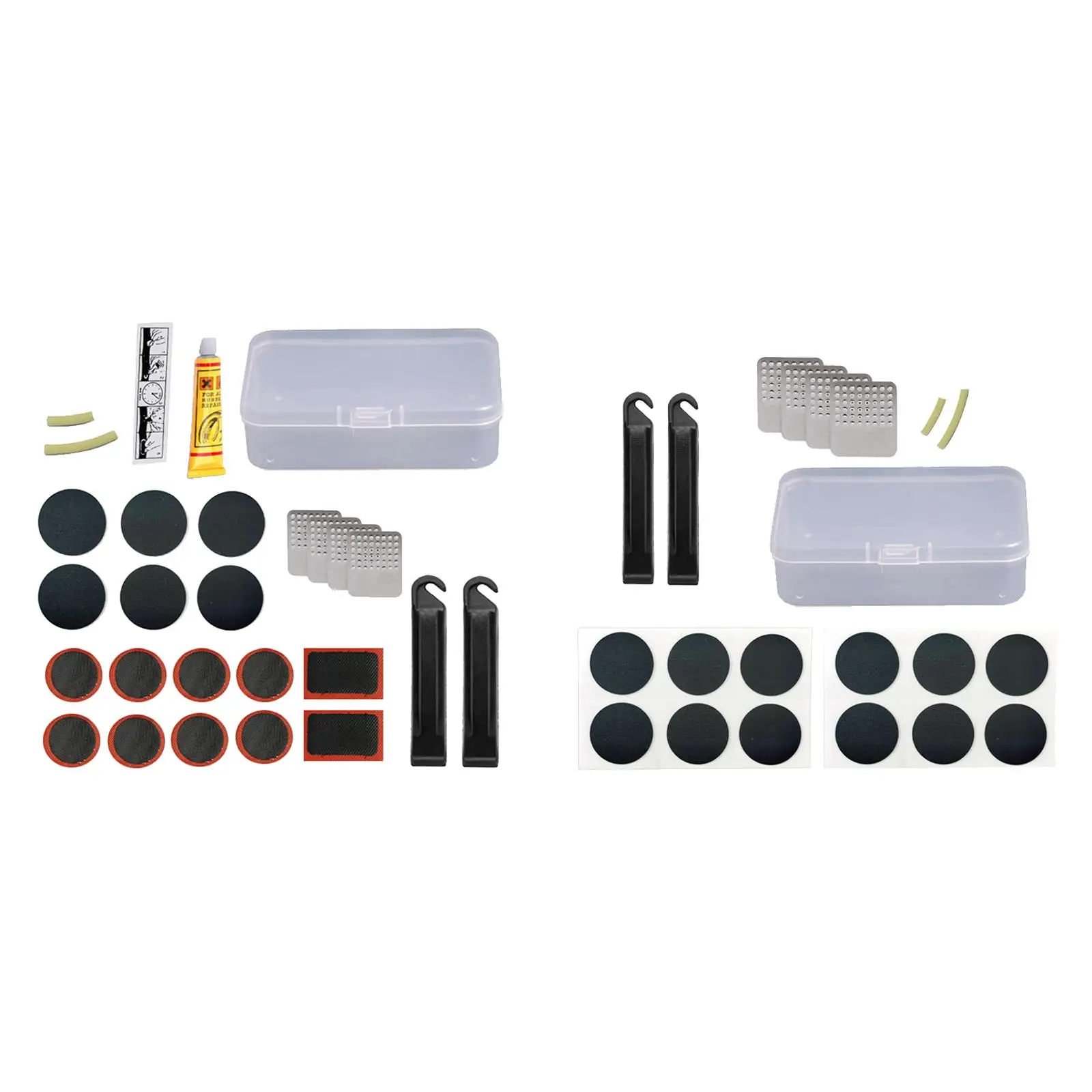 Adhesive Bike Flat Tire Repair Kit Patch Rubber for Inflatable Rubber MTB AliExpress