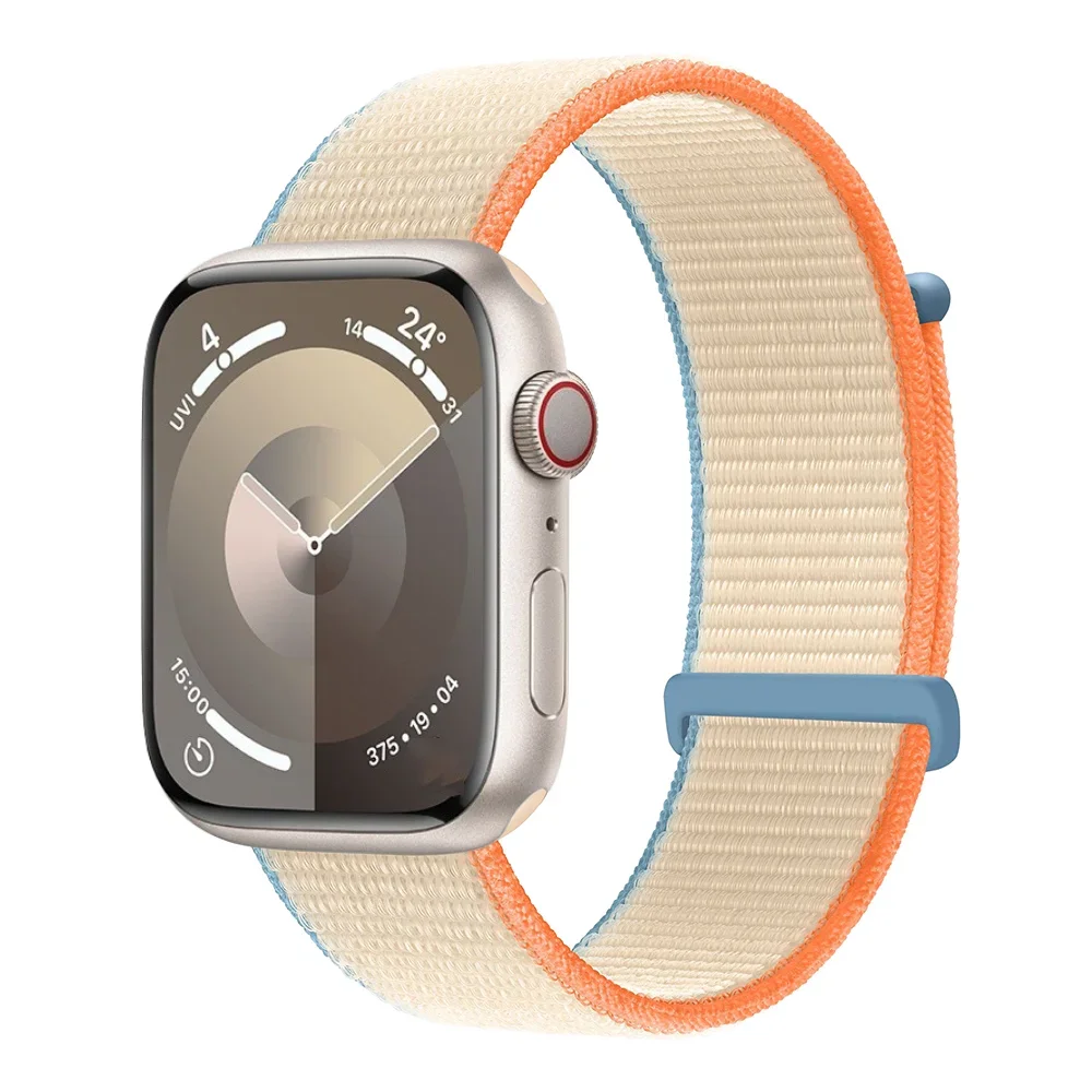 Braided Nylon Loop Strap for Smartwatch – Comfortable Bracelet Band Strap