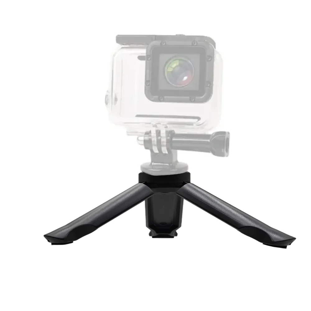휴대용 미니 삼각대 1/4'' 나사 포함 DJI 액션 카메라용 고프로 히어로 13 12 11 10 9 8 DJI 액션 5 4 카메라 폰 짐벌