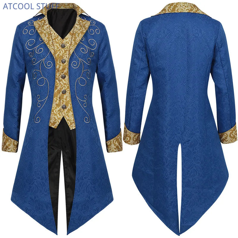 Costume Cosplay Prince Gothique Steampunk - Ensemble Médiéval 2 Pièces Pour Homme (chemise + Pantalon) - Idéal Halloween, Carnaval, Fêtes Déguisées