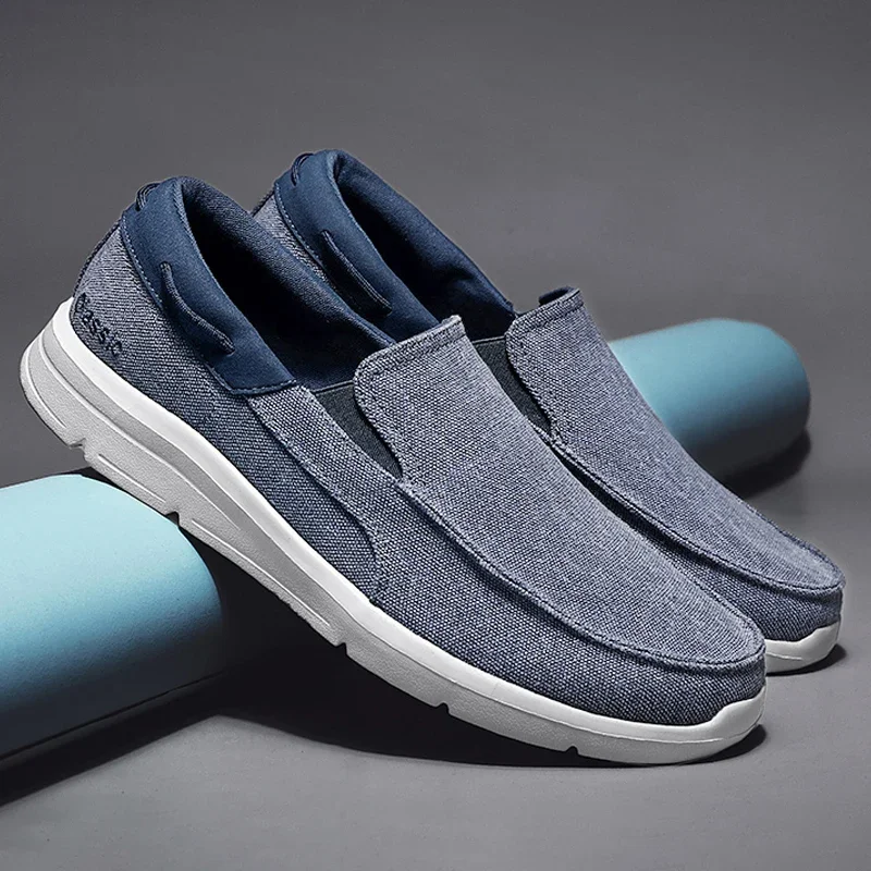 Loafers For Men Shoes Autumu New Men Canvas Shoes Classic Leisure Shoes Comfortable Breathable Sneakers For Men Loafers - 4