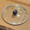 Durable Universal Pot Cover Tempered Glass Round Pot Lid Visible Anti-scalding Cookware Parts Kitchen Accessories 3