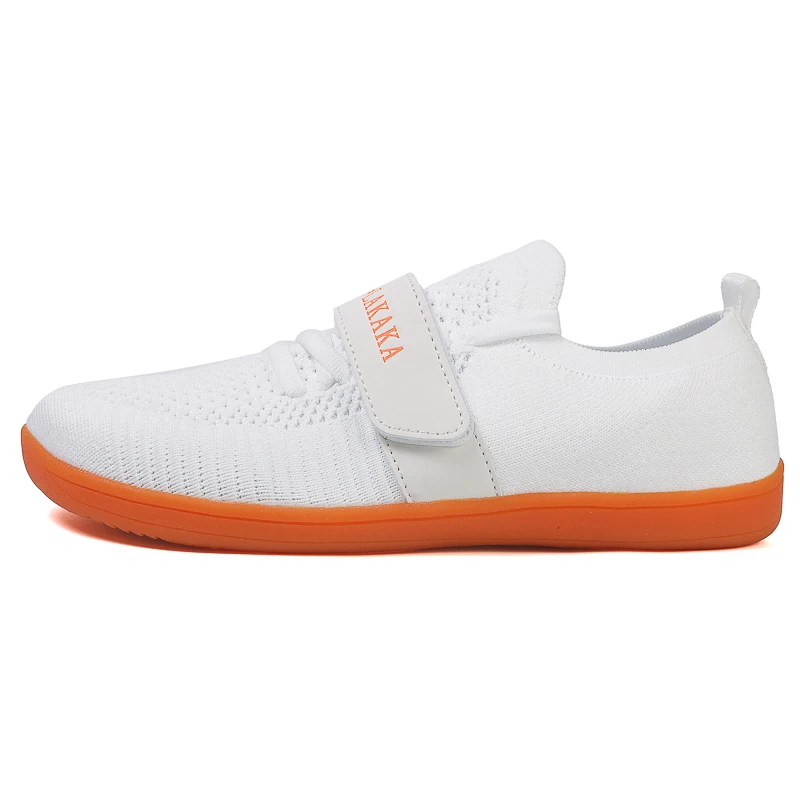 Adults Barefoot Sneakers Cross-Trainer Wide Toe Box Men Wide Minimalist Zero Drop Sole Casual Knitting Walking Shoes Large Size 3