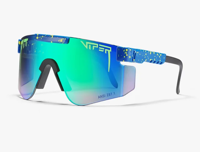 Pit Viper Sport Goggles Sunglasses Mens Women Outdoor Double Legs Sun  glasses UV400 Riding Wide View Mtb Eyeglasses