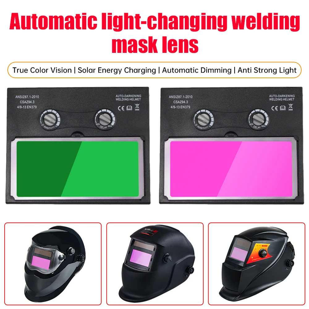 Solar Auto Darkening Filter Welding/welding Helmet Welder Welding Lens Eyes For Welding Machine Tools Eyes Protector